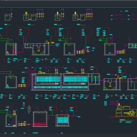 某显示器厂污水处理工程应标图纸