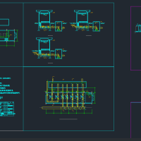 自来水厂全套施工图