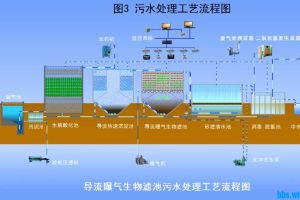 这个动态工艺流程图看着过瘾（导流曝气生物滤池工艺流程图）