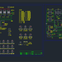 循环水零排放水处理工程图纸