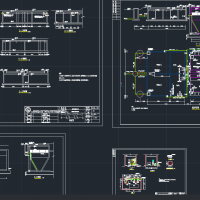 某医院污水处理站改造全套图纸