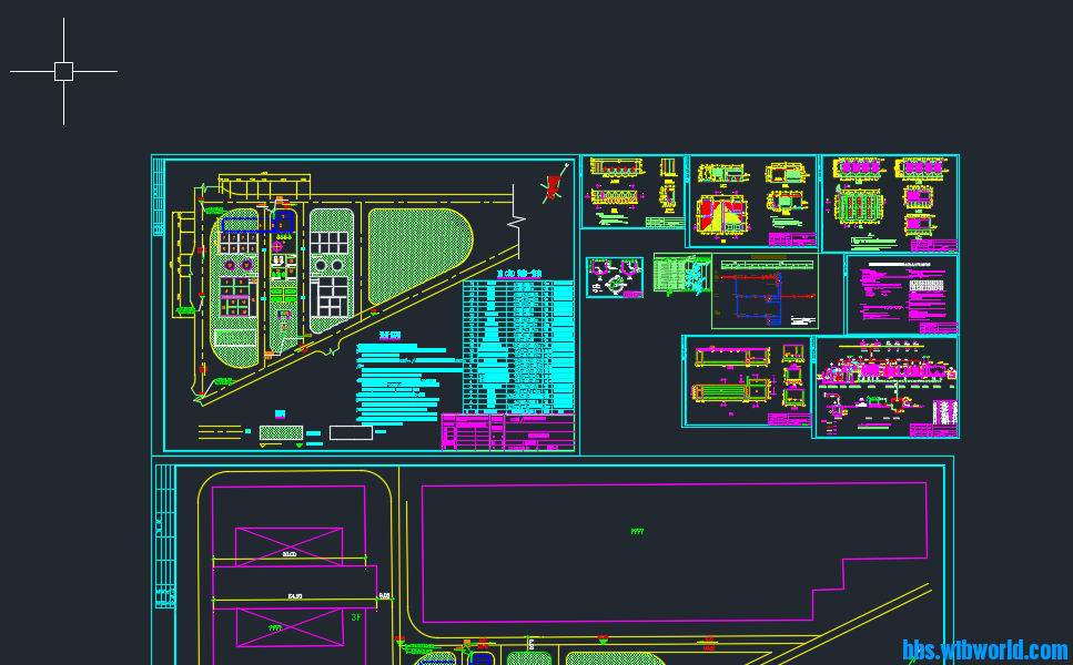 制药废水处理工程设计图