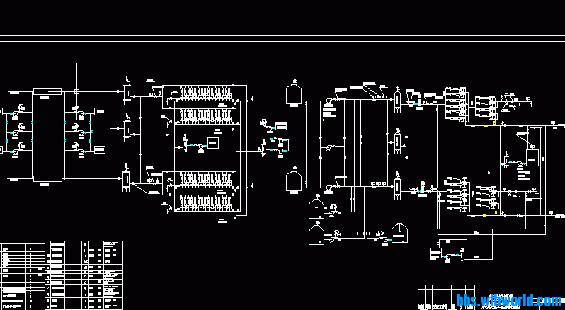 超滤反渗透工艺流程图