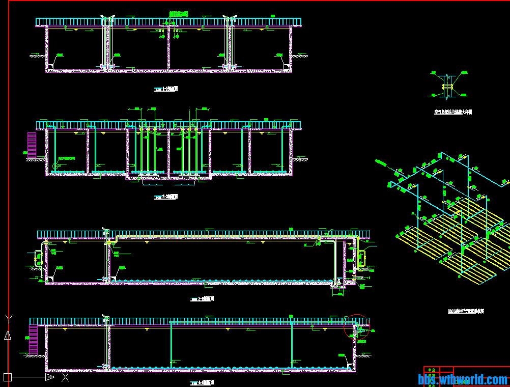 化工污水处理厂全套图纸