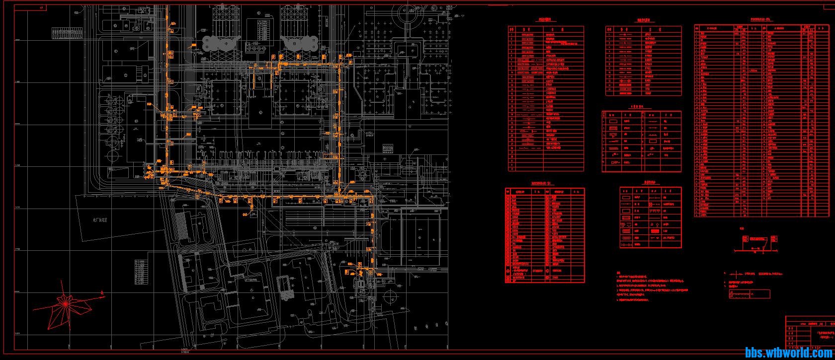电厂厂区排水施工图